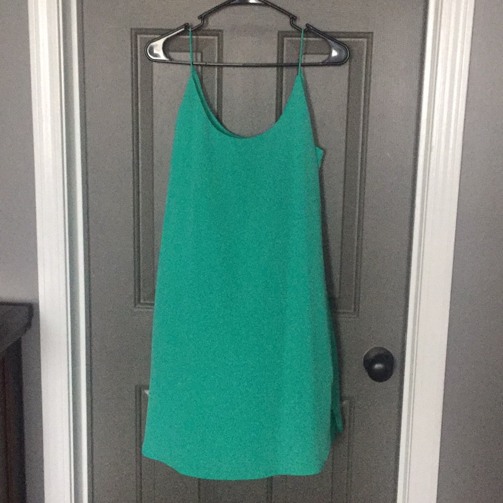 Green dress